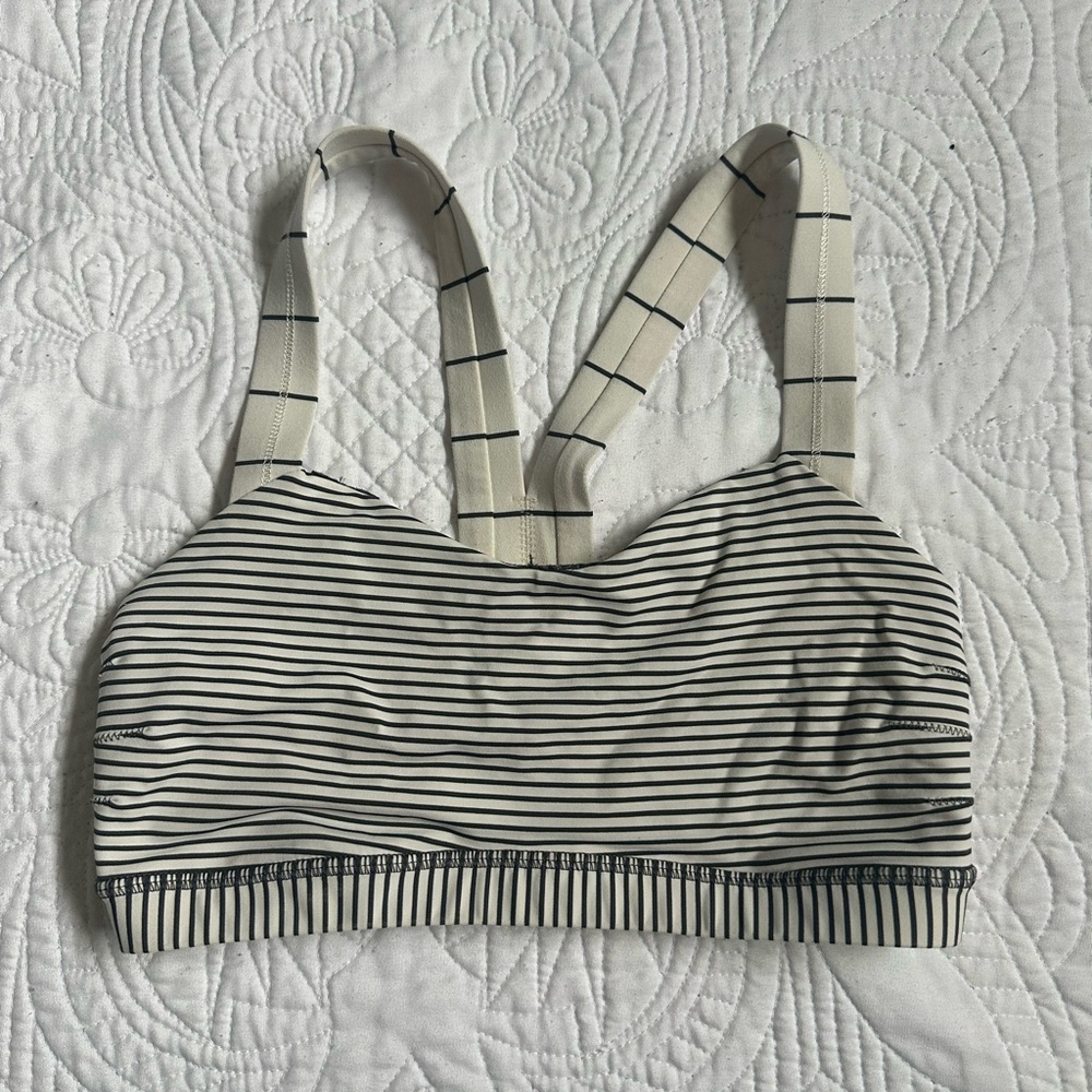 Rare Retro Striped Lululemon bra